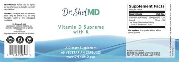 Vitamin D w/ K - Image 2